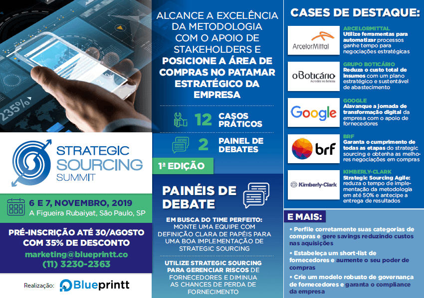 folheto strategic sourcing