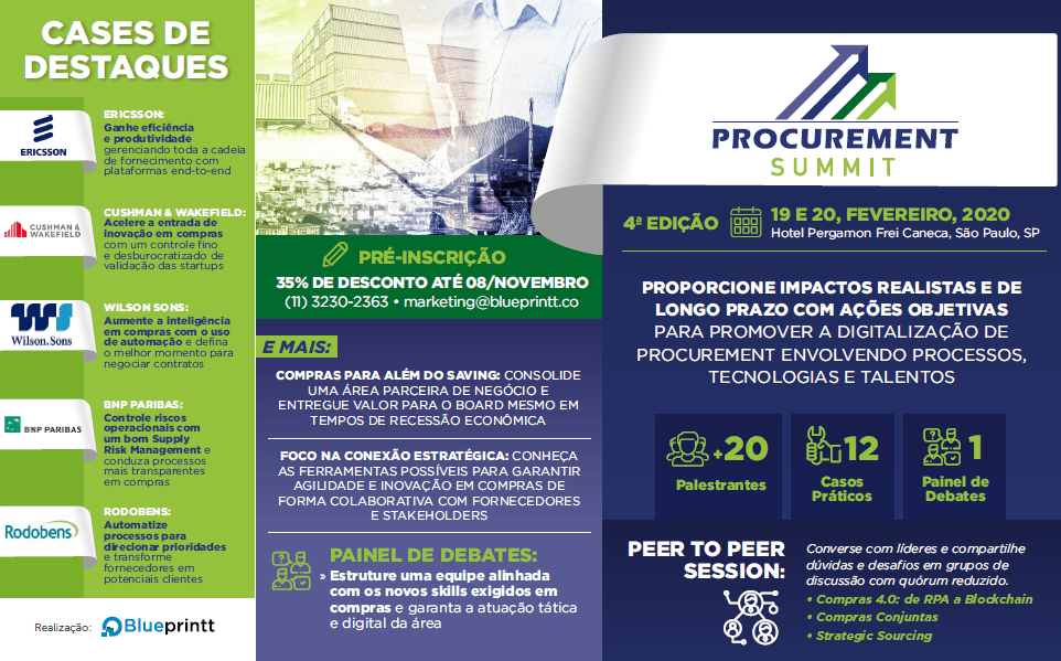 folheto procurement